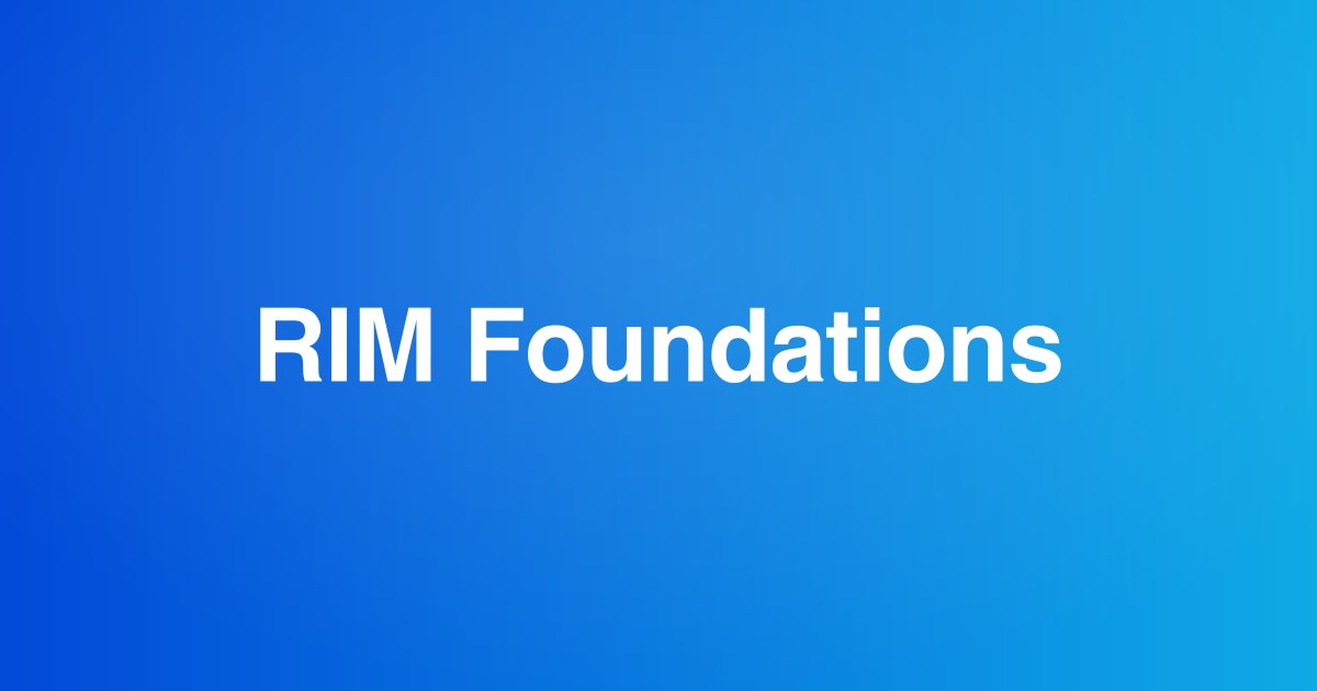 Regulatory Information Management (RIM): Foundations for Multi-Region Submissions