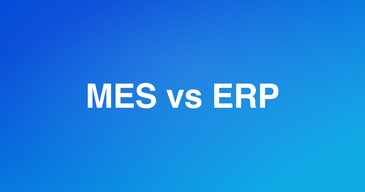 규제 메드텍 제조를 위한 MES vs ERP